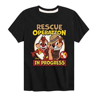 Disney's Chip N Dale Boys 8-20 Rescue In Progress Graphic Tee