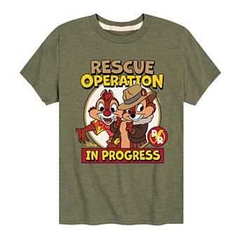 Disney's Chip N Dale Boys 8-20 Rescue In Progress Graphic Tee