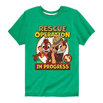 Disney's Chip N Dale Boys 8-20 Rescue In Progress Graphic Tee