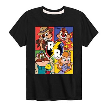 Disney's Chip N Dale Boys 8-20 Rescue Rangers Graphic Tee