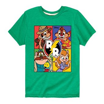 Disney's Chip N Dale Boys 8-20 Rescue Rangers Graphic Tee