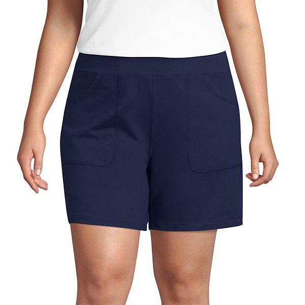Plus Size Lands' End Active Shorts