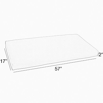 Sorra Home Outdoor/Indoor Bench Cushion