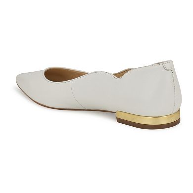 Nine West Lovlady Women's Leather Dress Flats