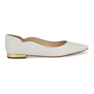 Nine West Lovlady Women's Leather Dress Flats