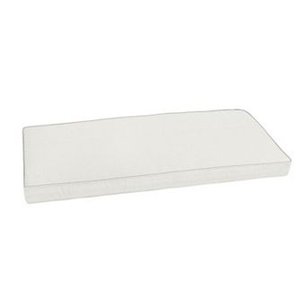 Sorra Home Outdoor/Indoor Corded Bench Cushion - 60 x 19