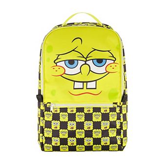 Nickelodeon SpongeBob SquarePants Checkered Face Backpack