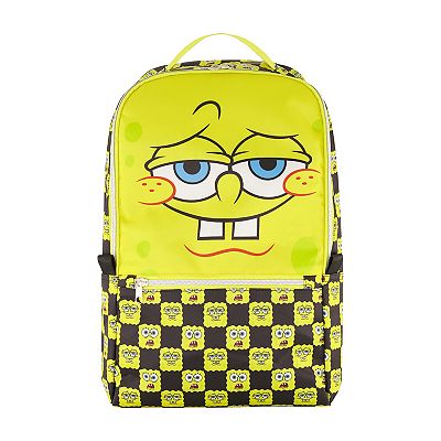 Nickelodeon SpongeBob SquarePants Checkered Face Backpack