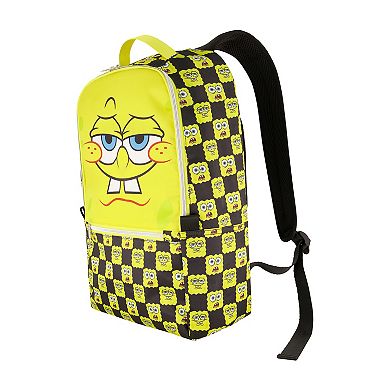 Nickelodeon SpongeBob SquarePants Checkered Face Backpack