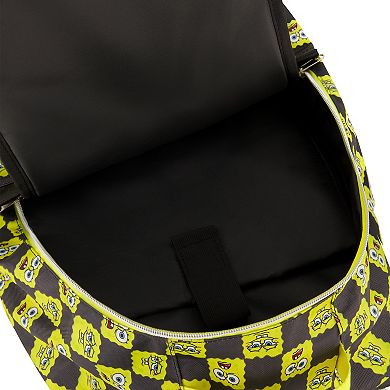 Nickelodeon SpongeBob SquarePants Checkered Face Backpack