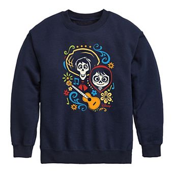 Disney / Pixar's Coco Boys 8-20 Hector And Miguel Crew Fleece Sweatshirt