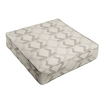 Sorra Home Outdoor/Indoor Corded Deep Seating Cushion - 22.5 x 22.5