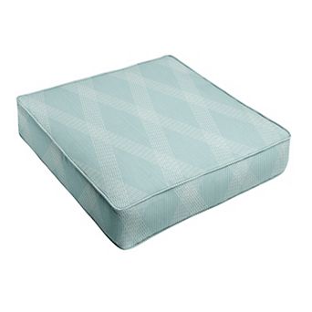 Sorra Home Outdoor/Indoor Corded Deep Seating Cushion - 27 x 30