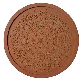 American Art Décor Boho Rustic Farmhouse Wood Wall Medallion
