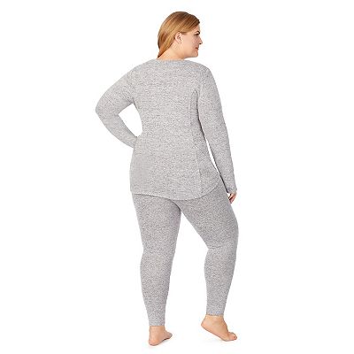 Plus Size Cuddl Duds® SoftKnit Leggings