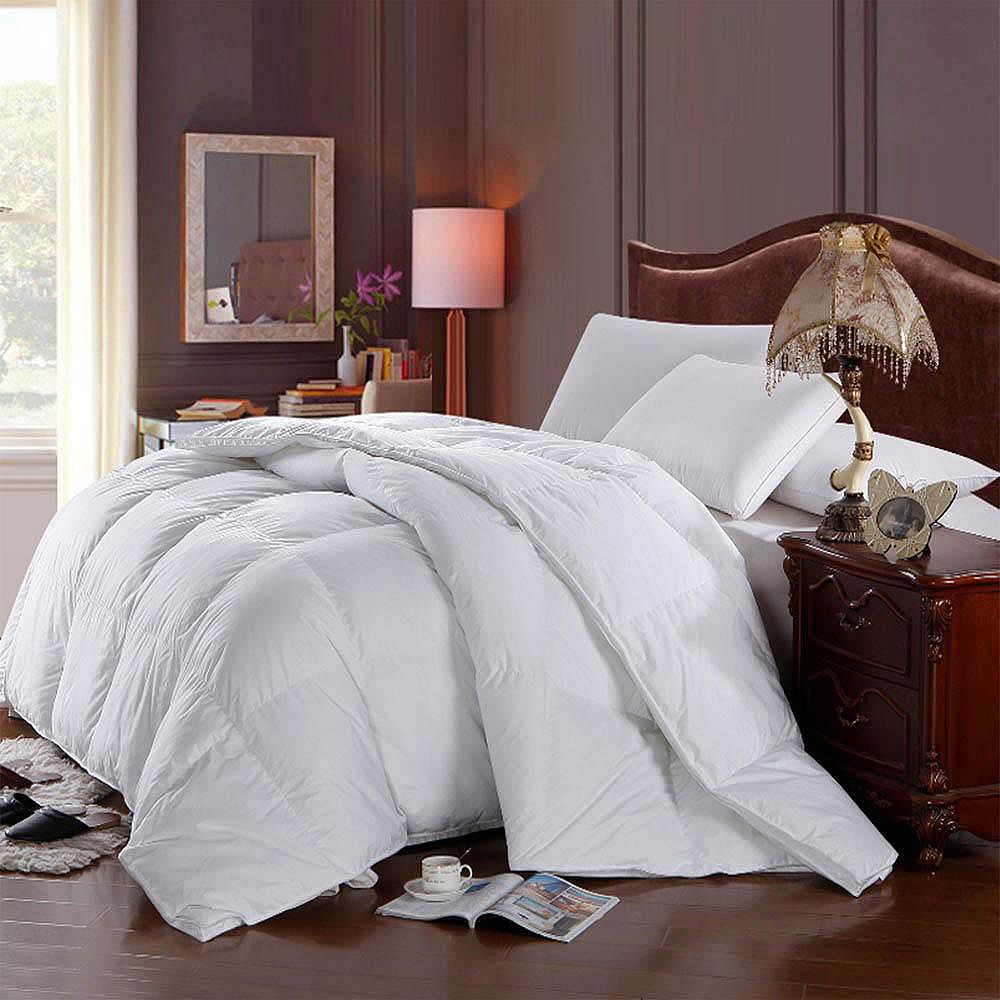 Queen - Oversized Winter Fill Baffle Box Hungarian Down Alternative Comforter/Duvet Insert