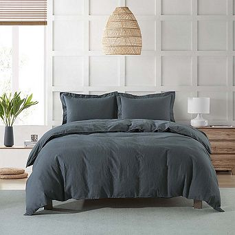 Pre-washed Linen Duvet Cover Set