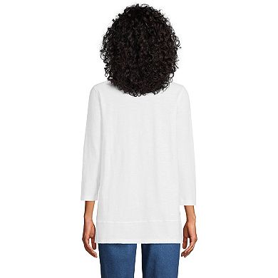 Women's Lands' End Slub Jersey Swing Tunic