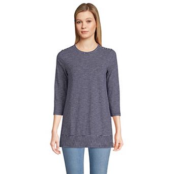 Women's Lands' End Slub Jersey Swing Tunic