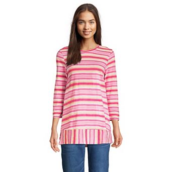 Women's Lands' End Slub Jersey Swing Tunic