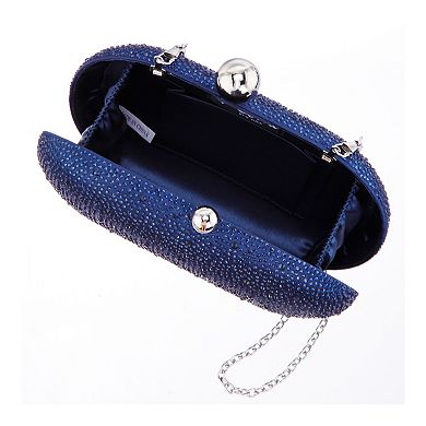N by Nina Simulated Crystal Clutch Bag