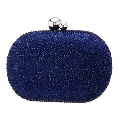 Touch of Nina Simulated Crystal Clutch Bag