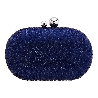 Touch of Nina Simulated Crystal Clutch Bag