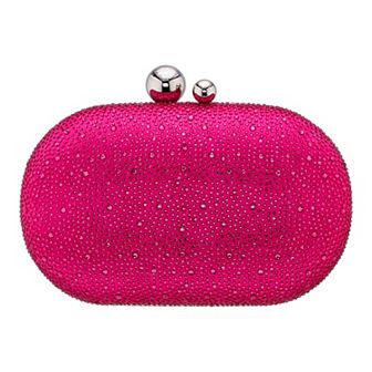 N by Nina Simulated Crystal Clutch Bag