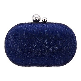 N by Nina Simulated Crystal Clutch Bag