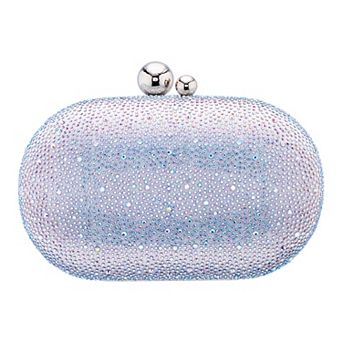 N by Nina Simulated Crystal Clutch Bag