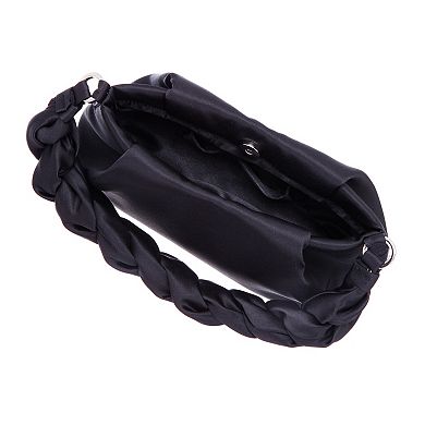 N by Nina Puffed Braided Strap Shoulder Bag