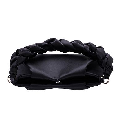 N by Nina Puffed Braided Strap Shoulder Bag