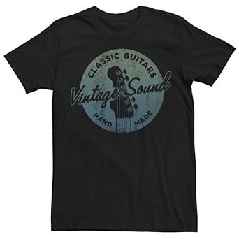 Men's Classic Guitars Vintage Sound Tee