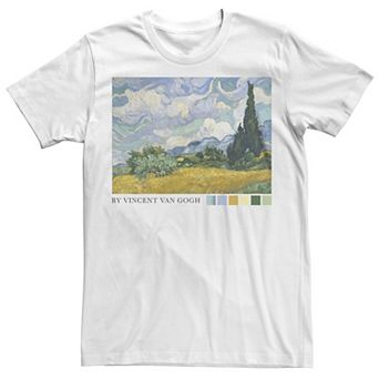 Men's Vincent Van Gogh Photoreal Tee