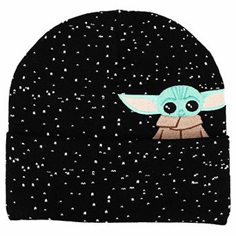 Star Wars The Mandalorian Grogu Peekaboo Embroidered Knit Beanie