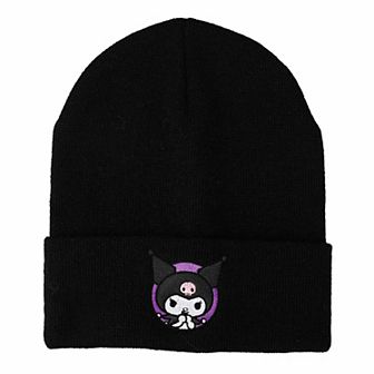 Sanrio Kuromi Embroidered Knit Beanie
