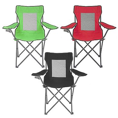 Seina Mesh-Back Folding Chair 