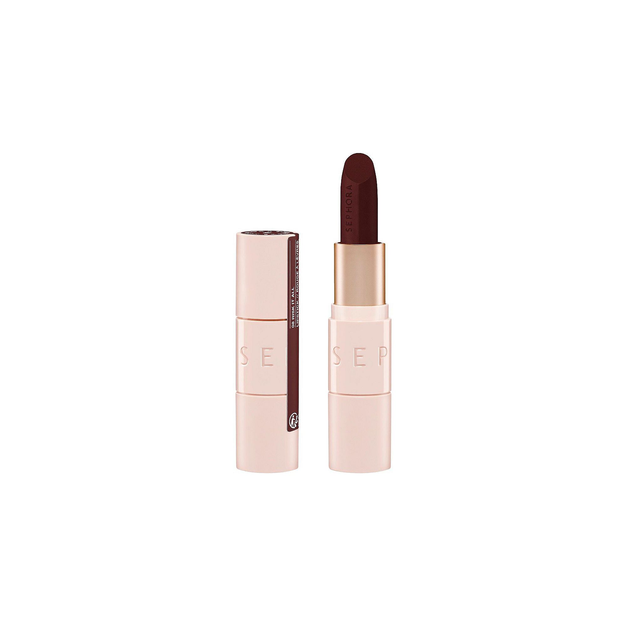 SEPHORA COLLECTION Matte Velvet Lipstick, Size: 0.14 Oz, 8 Risk It All