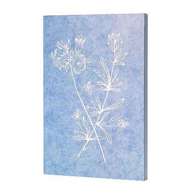 American Art Décor Wildflowers I Box Top Wall Art Print