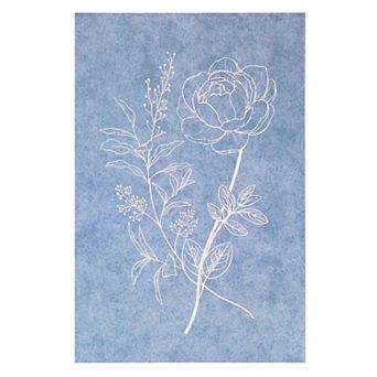 American Art Décor Wildflowers II Box Top Wall Art Print