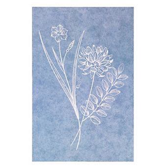 American Art Décor Wildflowers III Box Top Wall Art