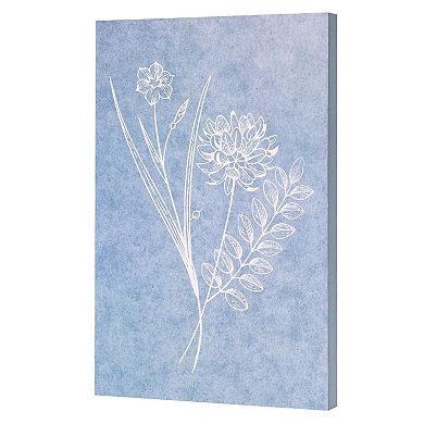 American Art Décor Wildflowers III Box Top Wall Art