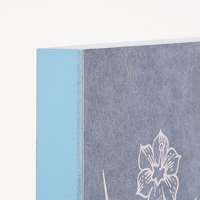 American Art Décor Wildflowers III Box Top Wall Art