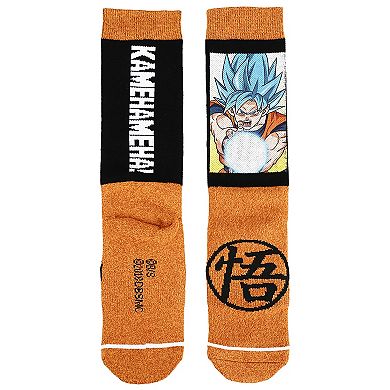 Men's Dragon Ball Z Goku Crew Socks