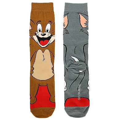 Men's Tom And Jerry Crew Socks