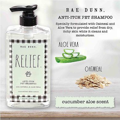 Rae Dunn RELIEF. Anti-Itch Pet Shampoo