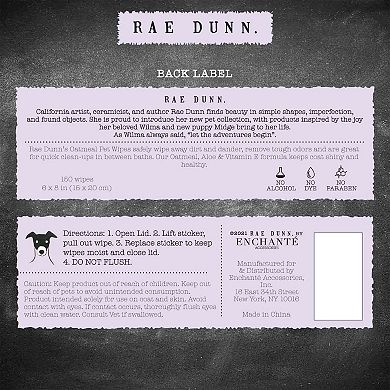 Rae Dunn CALM. Calming Pet Wipes