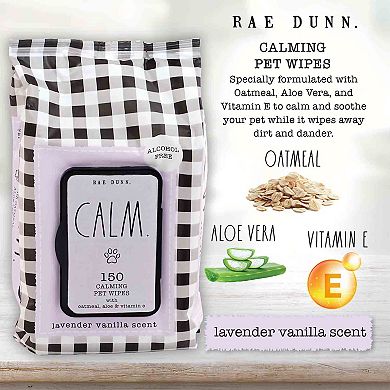 Rae Dunn CALM. Calming Pet Wipes