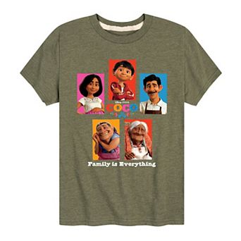 Disney / Pixar's Coco Boys 8-20 Family Is Everything Graphic Tee