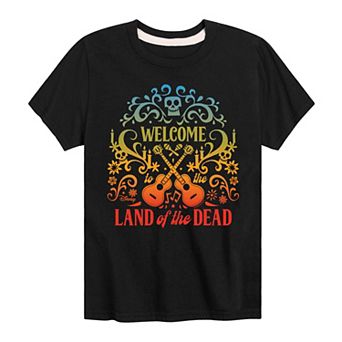 Disney / Pixar's Coco Boys 8-20 Welcome To Land Of Dead Graphic Tee